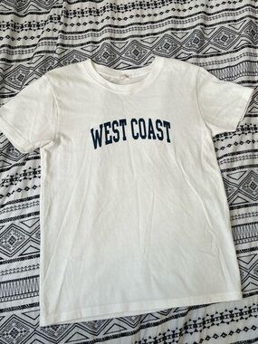 John Galt White Crewneck Tee
